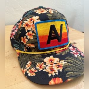 Aviator Nation Hawaiian Trucker Hat